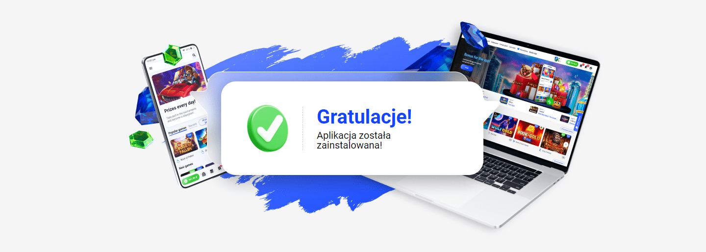 Online casino w Polsce przygotowało aplikację, pobierz na telefon i wybierz gry na prawdziwe pieniądze